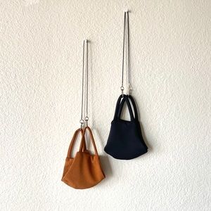 2 Face Mask Lanyard Holder Brown Black